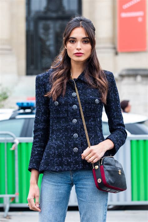 veste style chanel h&m|chanel jacket street style.